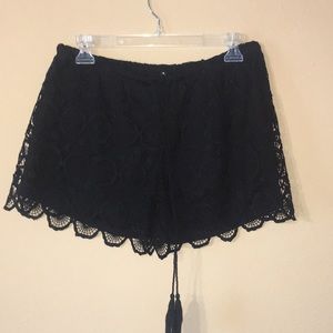 heartsoul🖤 Black Lace Shirts